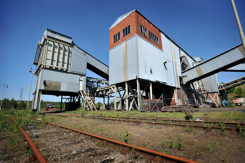 Oxcroft Coal Disposal Point, Derbyshire Borne from the Der… Flickr