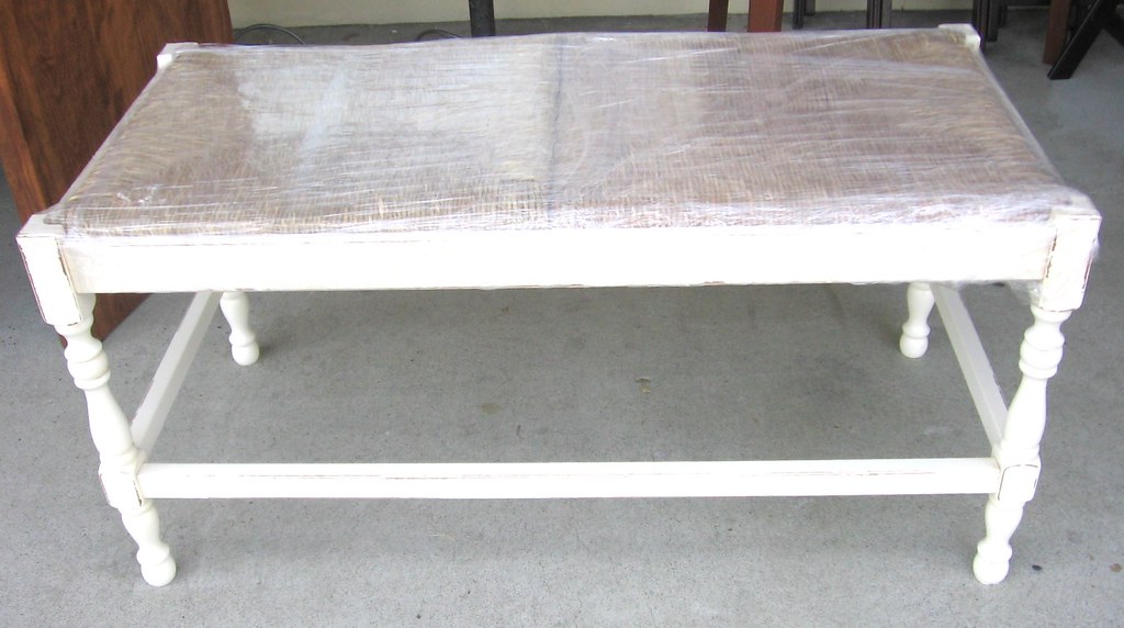 SOLD Ballard Designs' Dorchester Seating shabby chic benc… Flickr