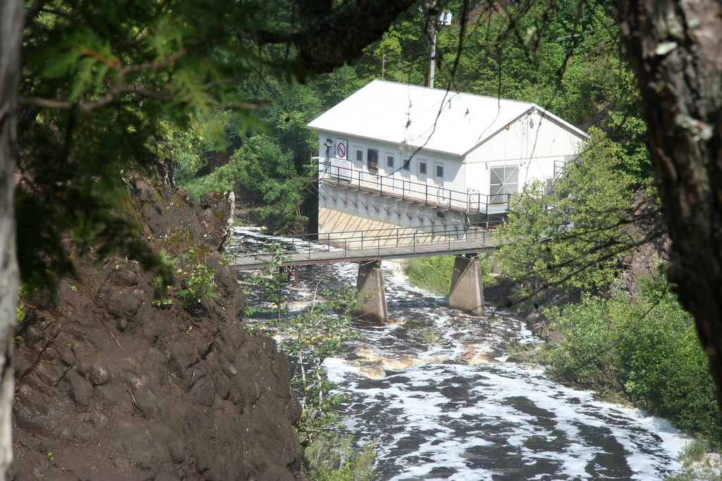 Saxon Falls, Wisconsin Saxon Falls, located just North of … Flickr