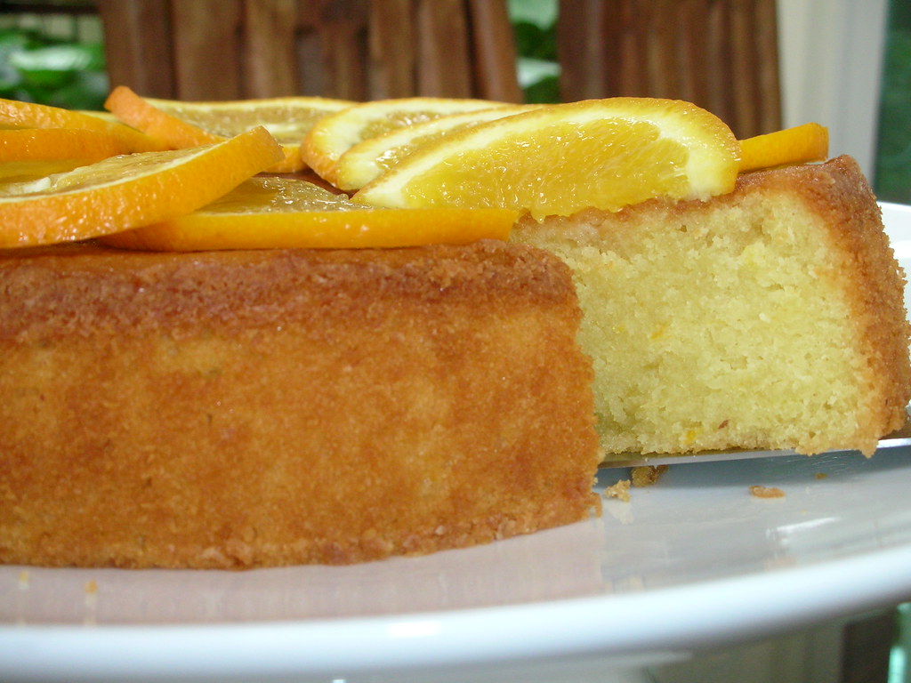 Grand Marnier Orange Almond Cake A slice for you? melena's Flickr
