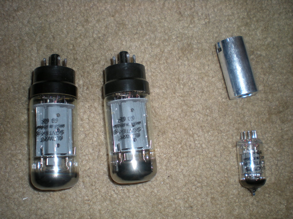 Old Power Tubes and Phase Inverter Tube All Sovtek in the … Flickr
