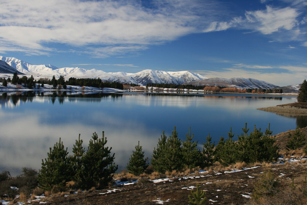 Lake Camp Ashburton Lakes region Canterbury New Zealand Flickr