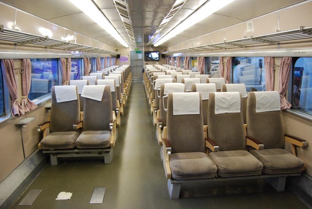 Japanese Bullet Train Interior, NRM York Alex Scott Flickr