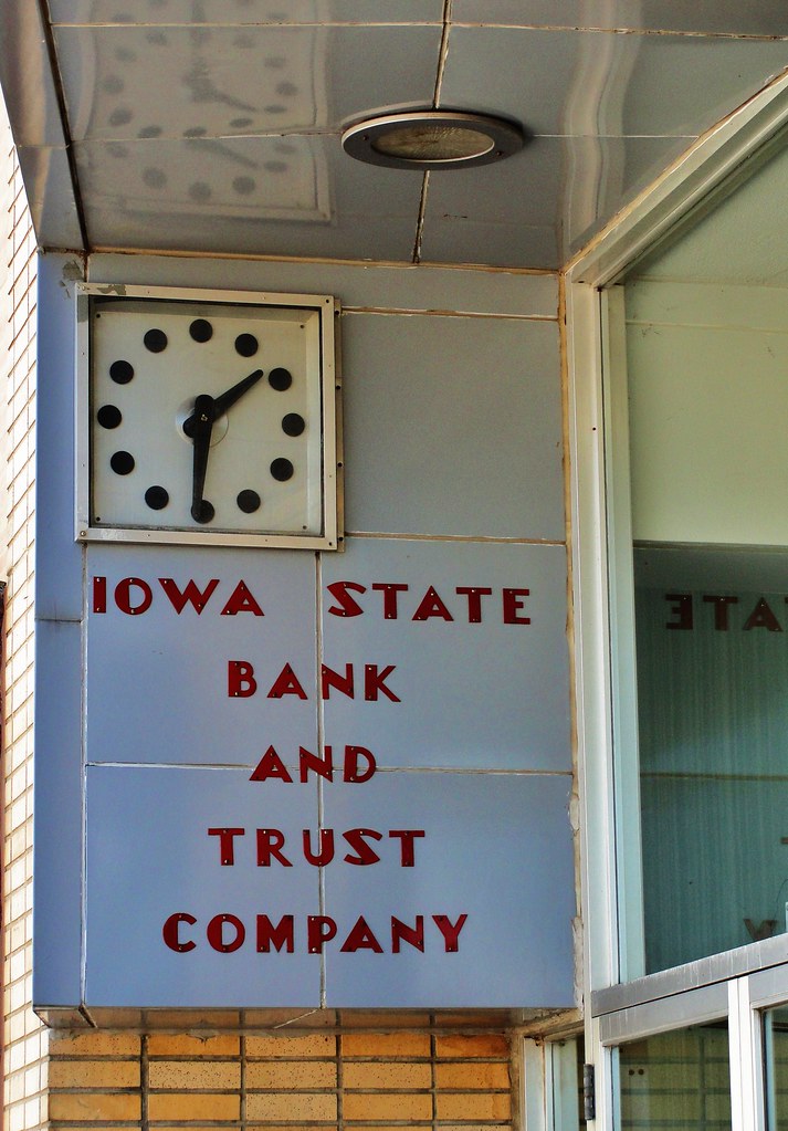 Iowa State Bank and Trust detail Fairfield, Iowa Flickr