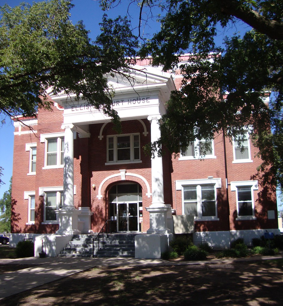 Ellis County Courthouse Oklahoma) This courthouse… Flickr