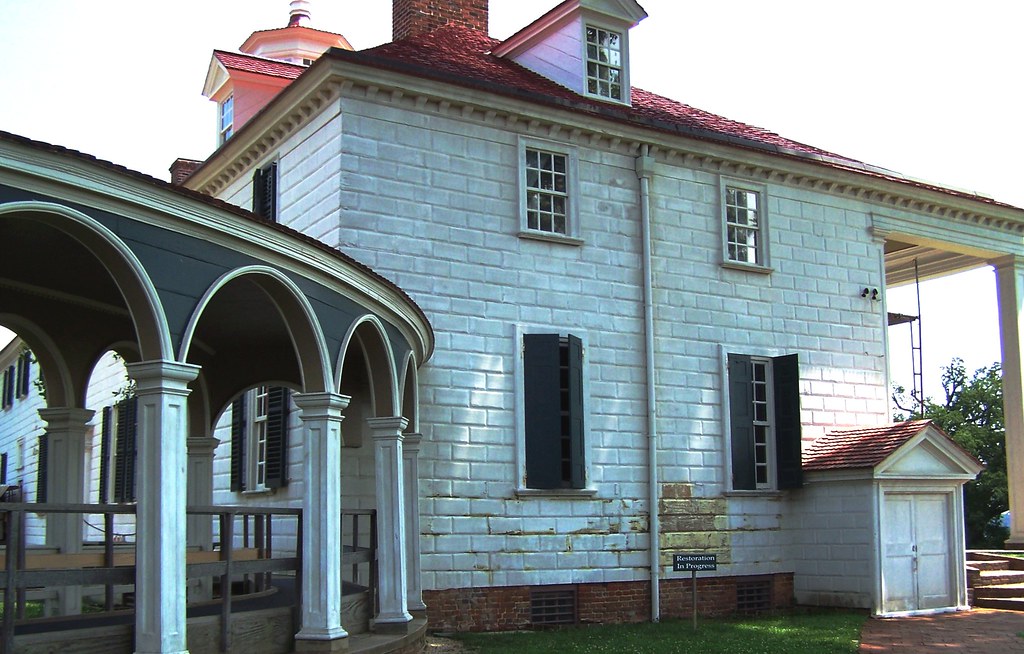Mount Vernon Mount Vernon, Virginia Restoration work being… Flickr