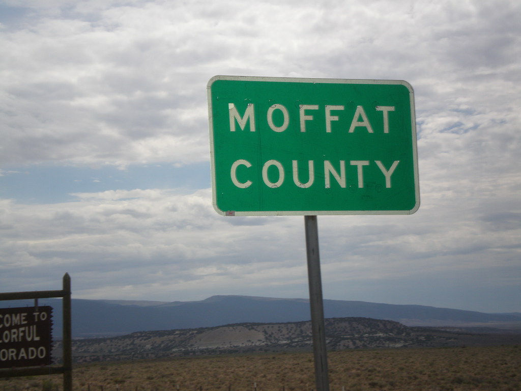 Entering Moffat County Entering Moffat County Colorado at … Flickr