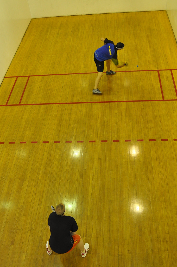 USA pro racquetball players conduct free clinic and demons… Flickr
