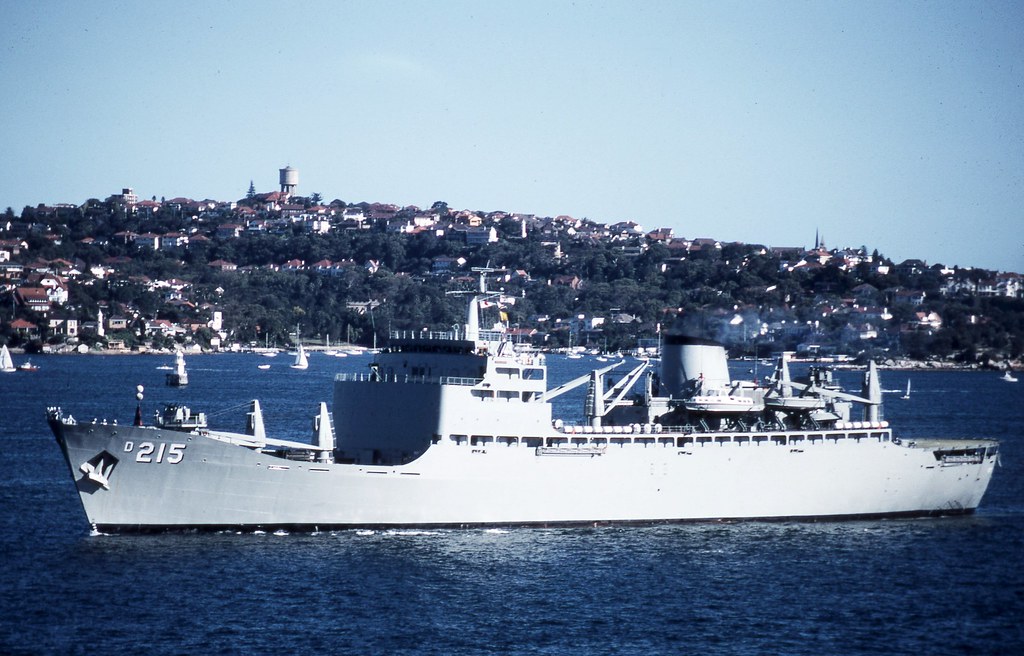 1980s HMAS STALWART [II] in Rose Bay, Sydney Collection… Flickr