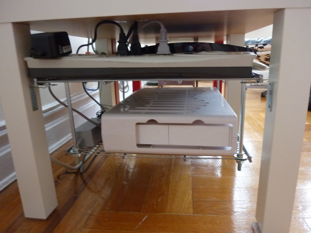 IKEA hack LACK tv stand Read about my IKEA hack on my bl… Flickr