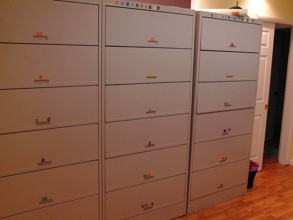 3 x 6 tiered medical filing system_ Andrew Michael Nathan