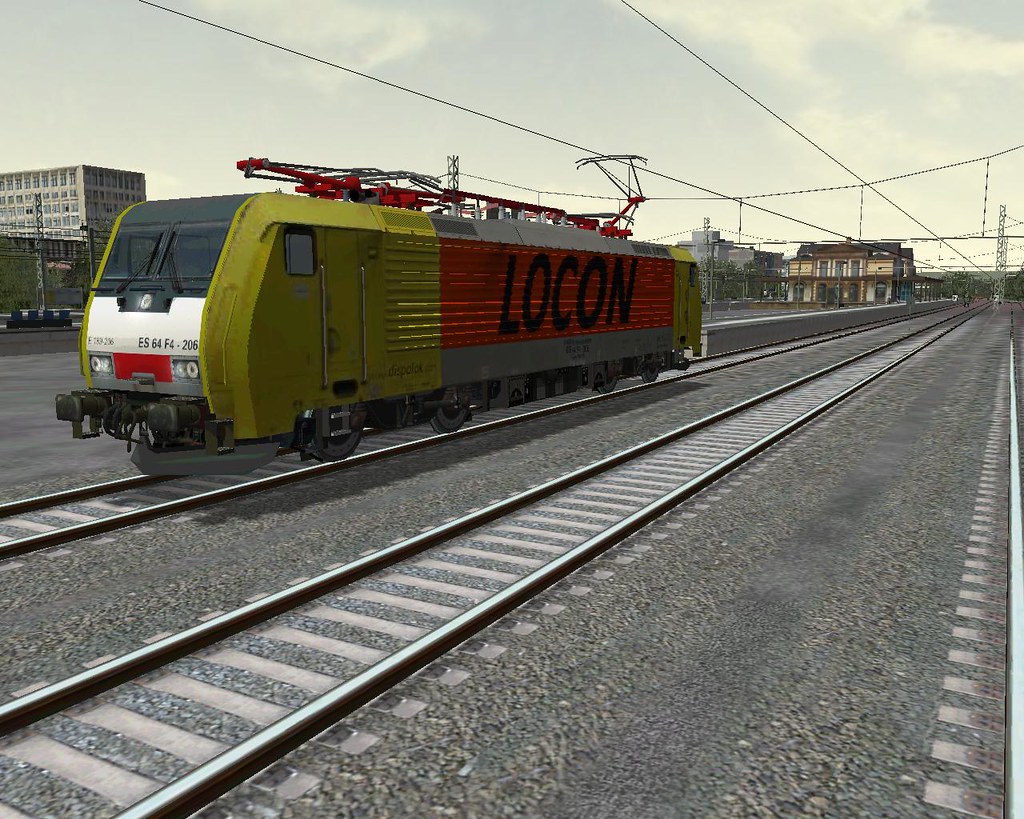 Locon BR 189206 voor microsofttreinsimulator eindelijk hi… Flickr