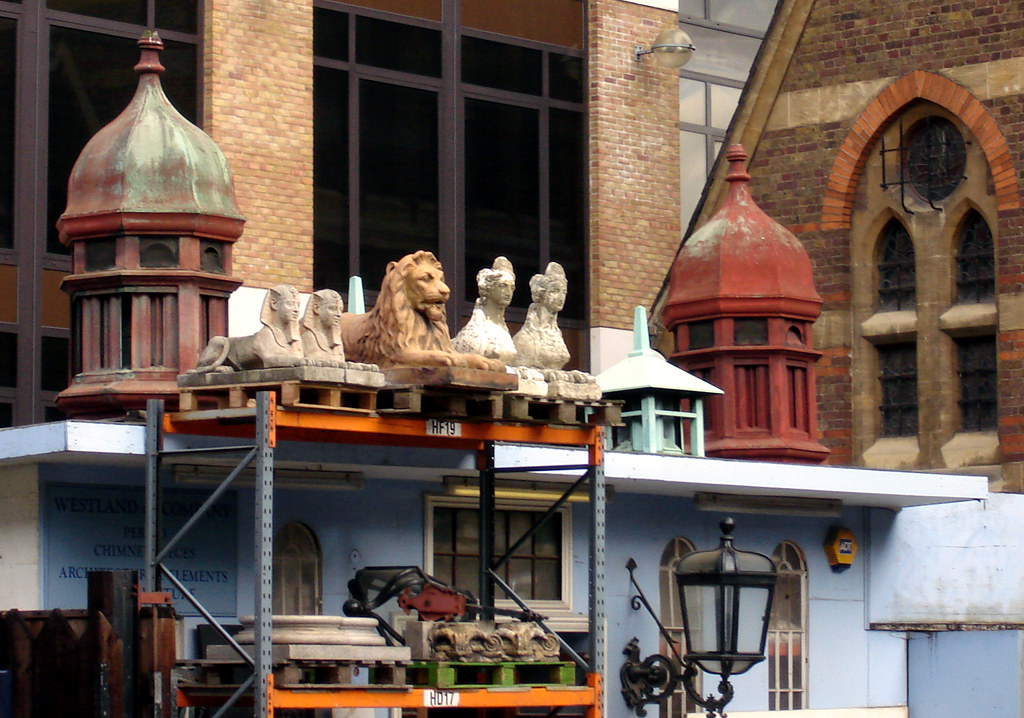 Architectural salvage, Shoreditch Fin Fahey Flickr