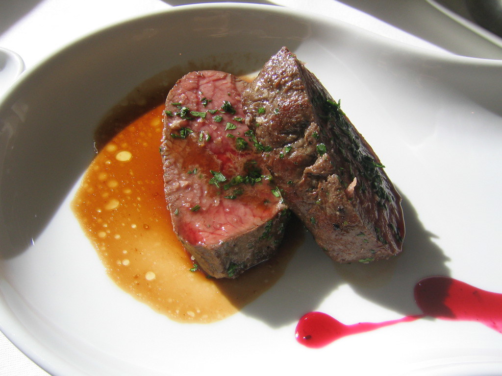 Venison with jus and parsley. Venison. Taste The venison,… Flickr