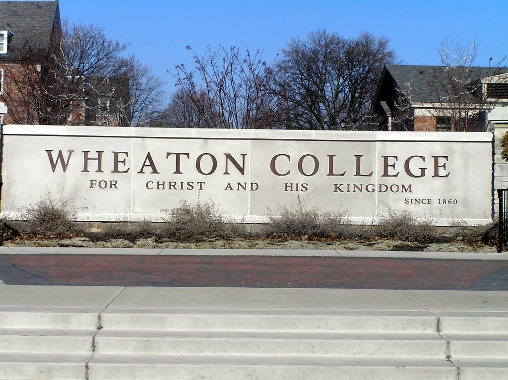 Wheaton College Wheaton Sign Stevan Sheets Flickr