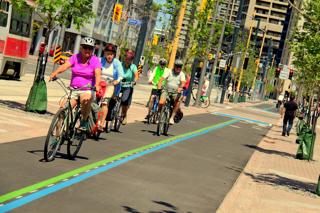 Revitalized Queen's Quay Bike path wyliepoon Flickr