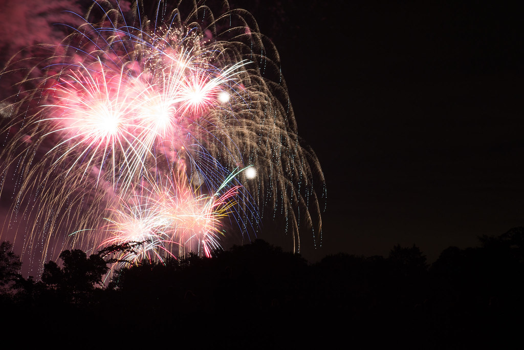 Delafield Fireworks July 4th Fireworks in Delafield, WI Avinash Bhat Flickr
