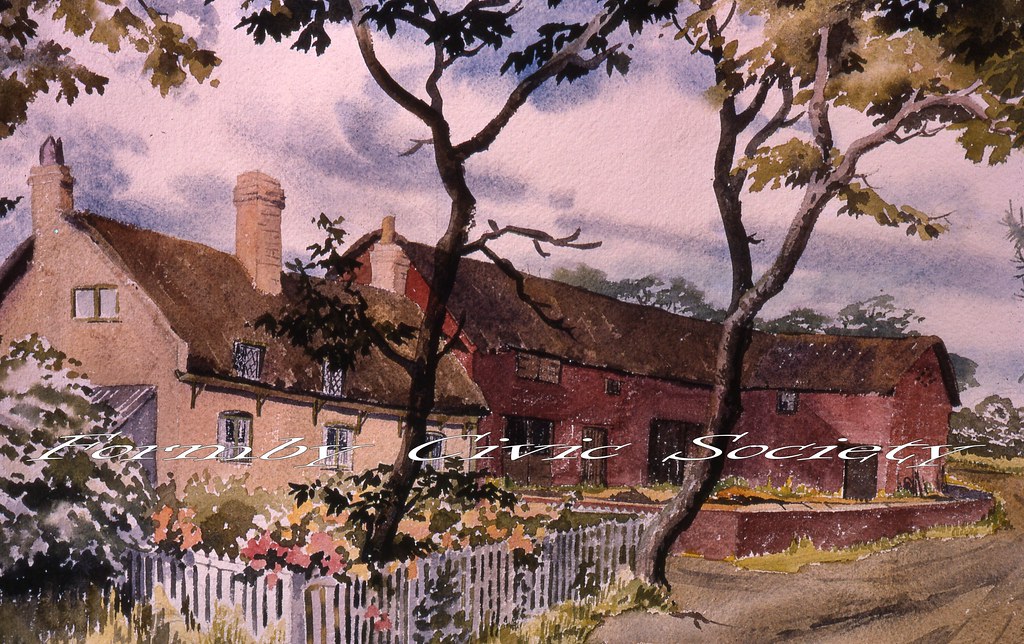 Hogshill Lane ST0637 Painting Hogshill Farm From East 1970… Flickr