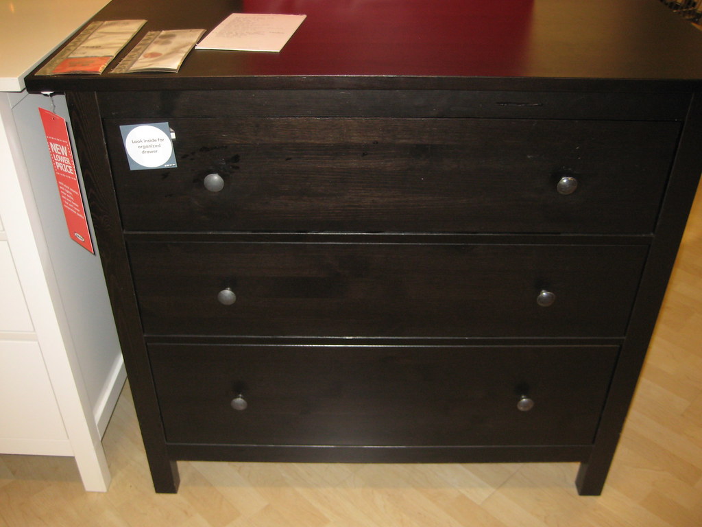Hemnes Dresser 3 drawer. 149.00 Rho Delta Flickr