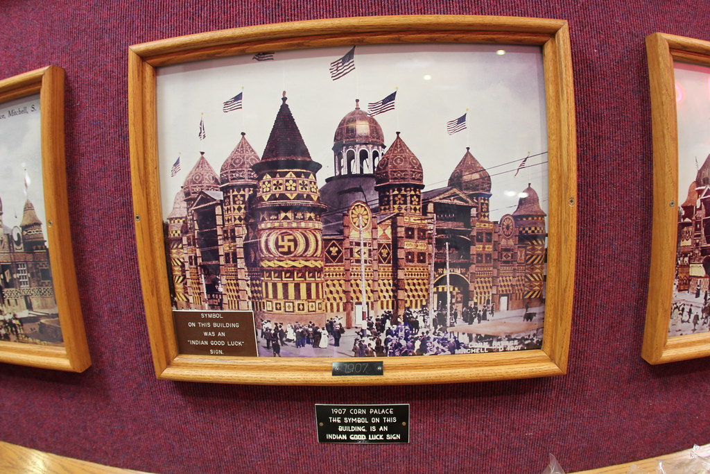 Frame of 1907 Corn Palace The symbol on this building is a… Flickr