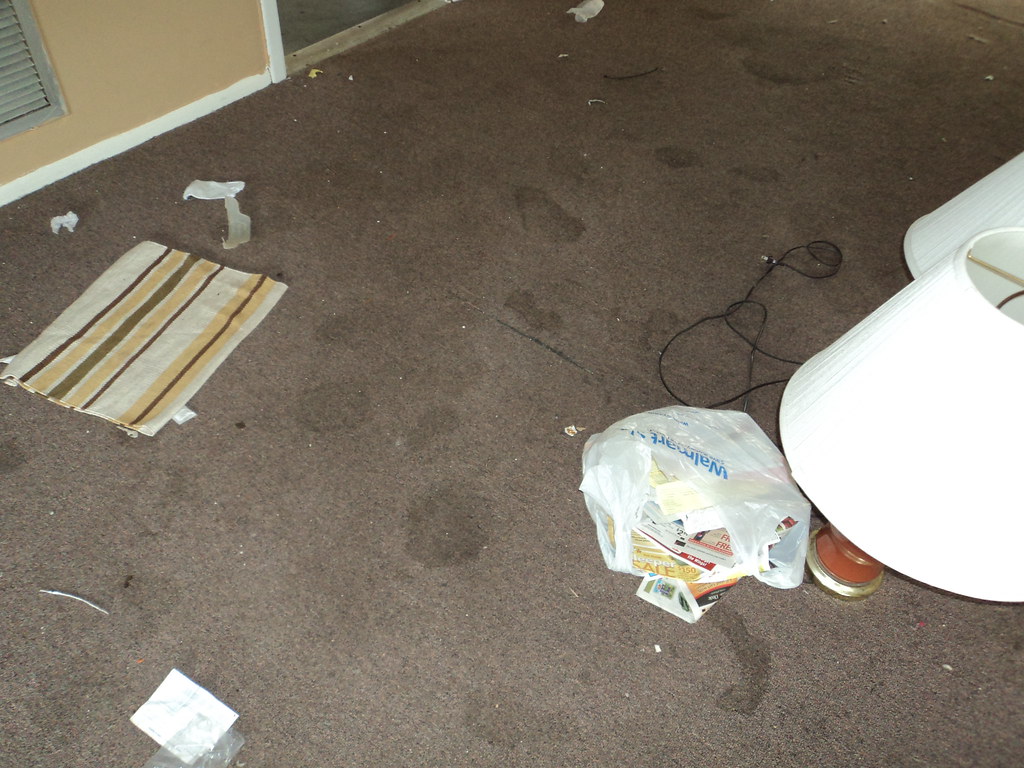 Pauls Rental at 1441 Russel Ln trashed 030