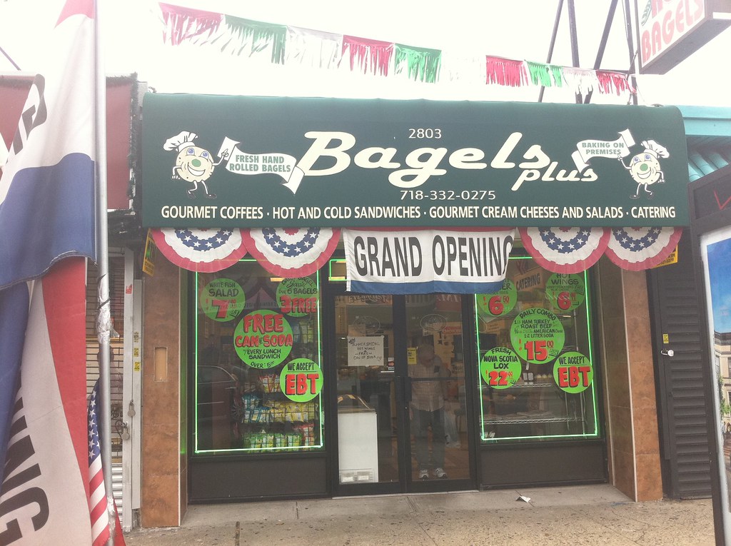Bagels plus, Ave U Bagels plus, Ave U. Note the enthusiast… Flickr