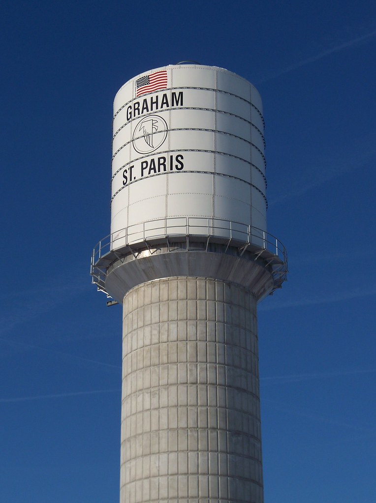 OH St Paris Water Tower 2 Water tower in St Paris, Ohio.… Flickr
