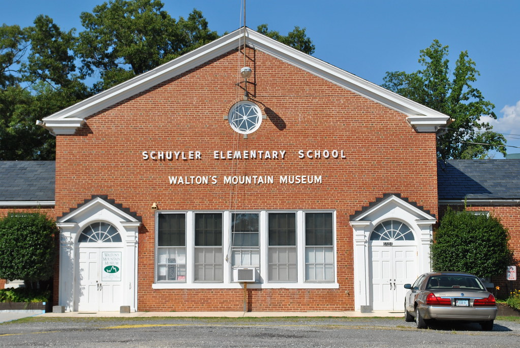 WALTON'S MOUNTAIN MUSEUM The Schuyler Elementary School is… Flickr