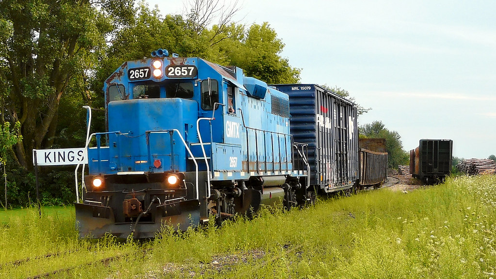 GMTX 2657 North, at Kings, Illinois After arriving in King… Flickr