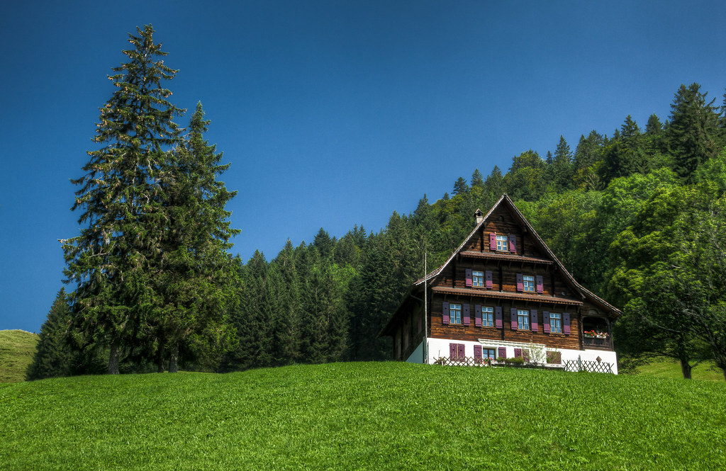 A typical Central Switzerland farmhouse a photo on Flickriver