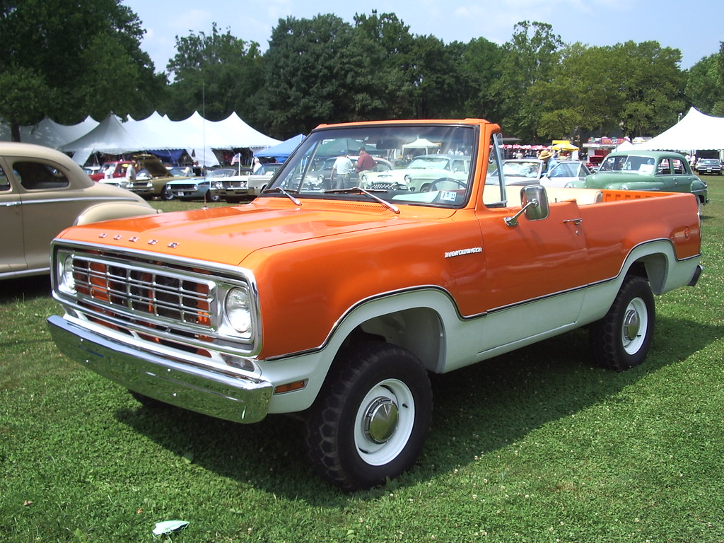 1974 Dodge Ramcharger Pickup Convertible DAS AWKSCHT