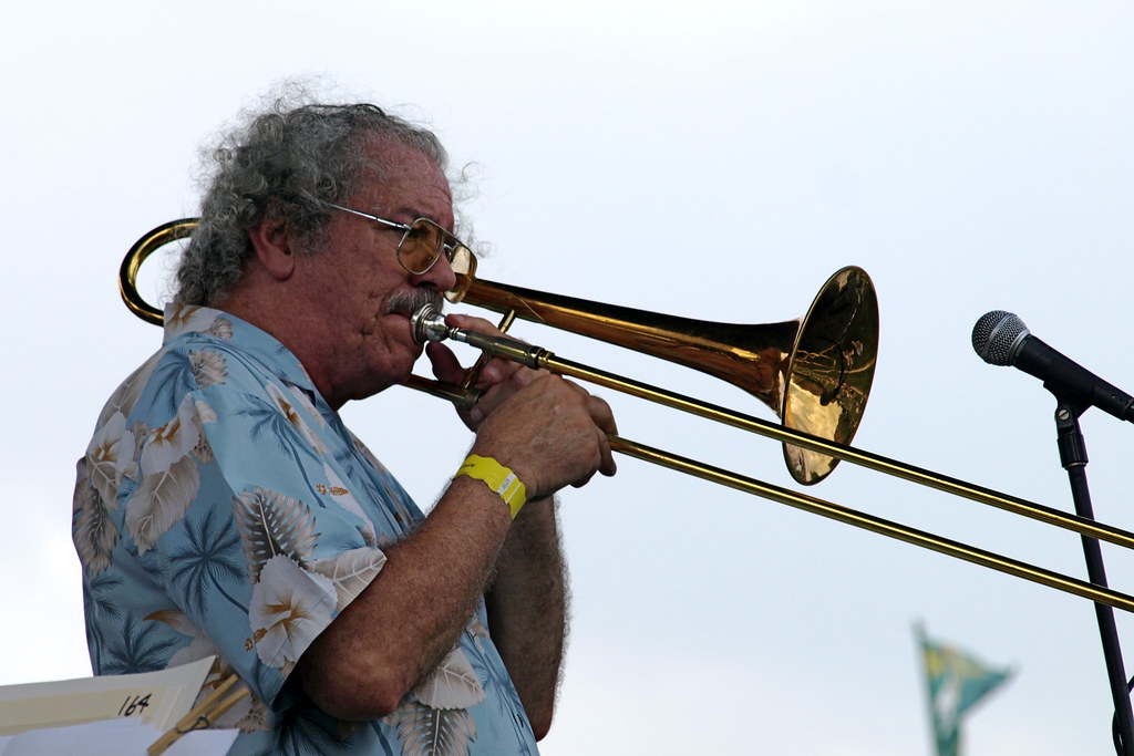 Trombone Columbus trombonist & bandleader Vaughn Wiester … Flickr