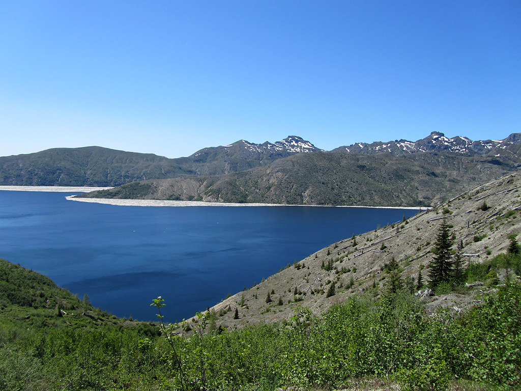 Spirit Lake at Windy Ridge by Mt. St. Helens in Washington… Flickr