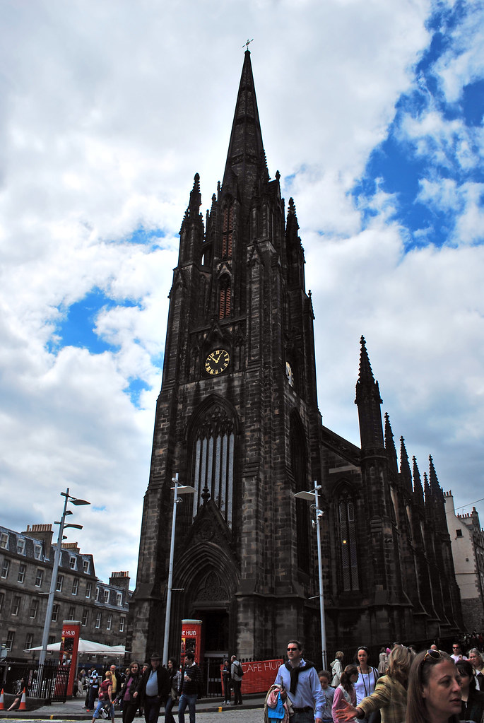 The Hub, Royal Mile, Edinburgh, Scotland, UK The Hub, at