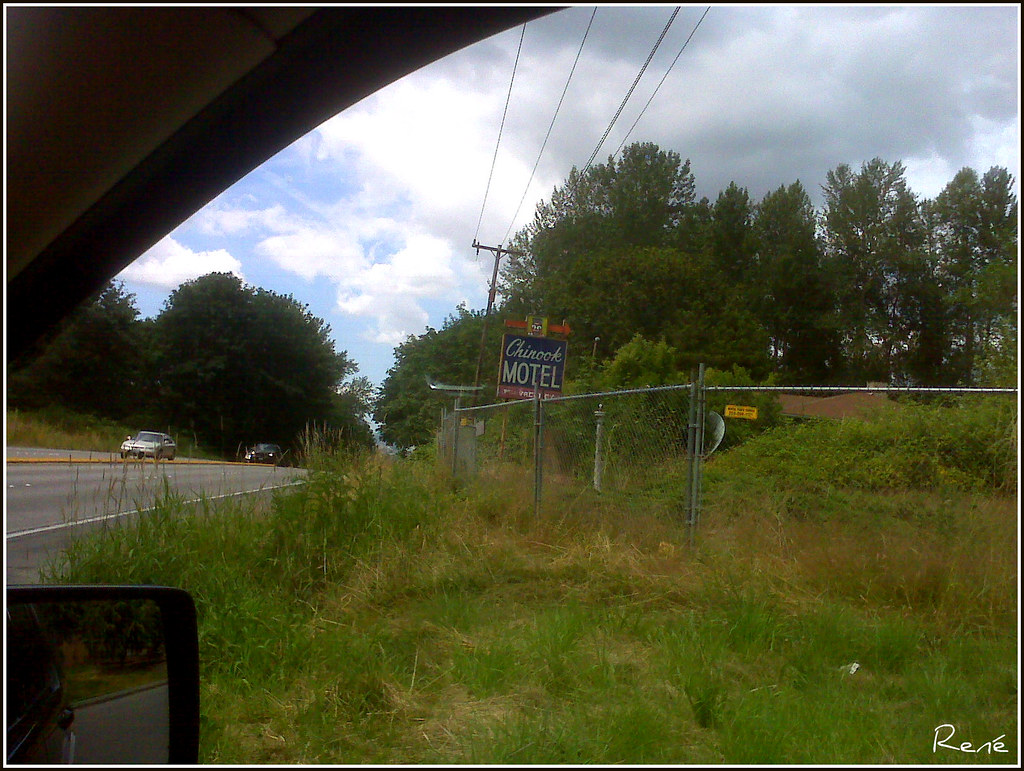 The Chinook Motel The Pacific Northwest I grew up in was a… Flickr