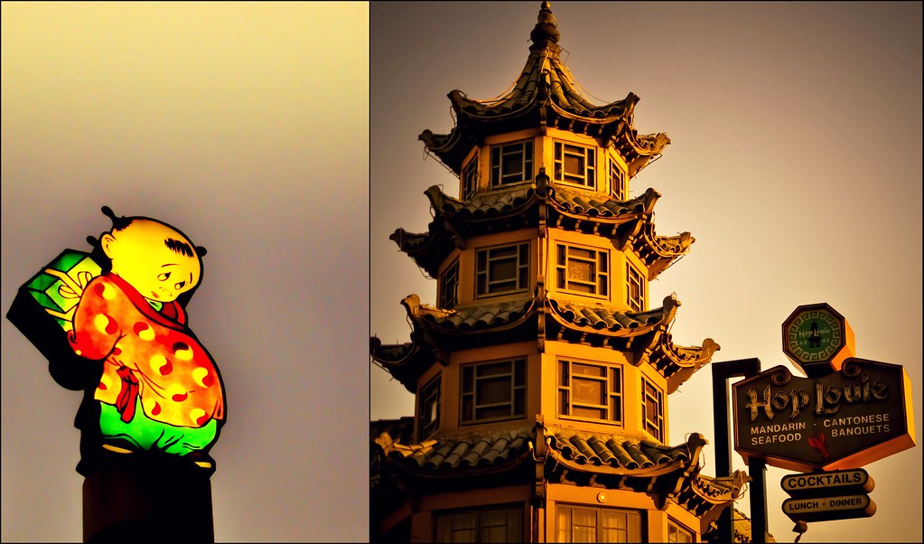 Los Angeles Historic Chinatown Phoenix Bakery Neon Hop L… Flickr