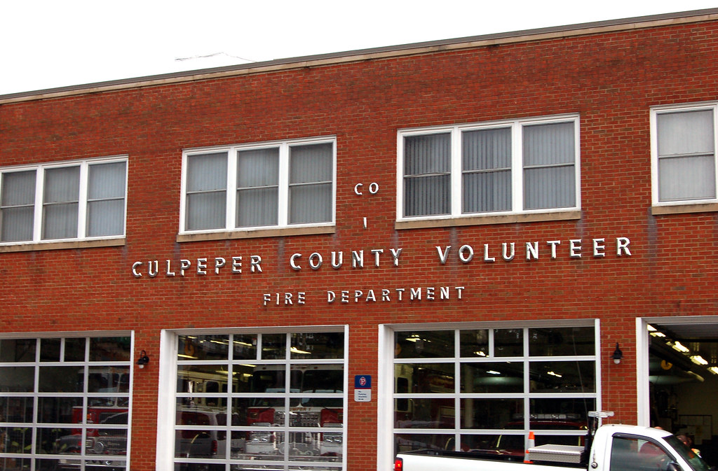 Culpeper County Volunteer Fire department Culpeper VA Taber Andrew