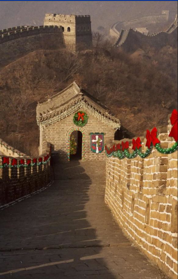 christmas in Great Wall christmas around the world. Flickr