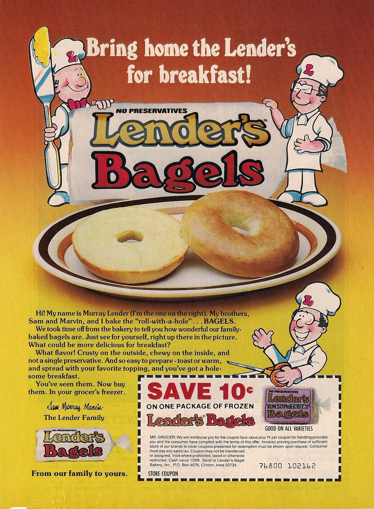 Lender's Bagels Historical Images Carl Lender Flickr