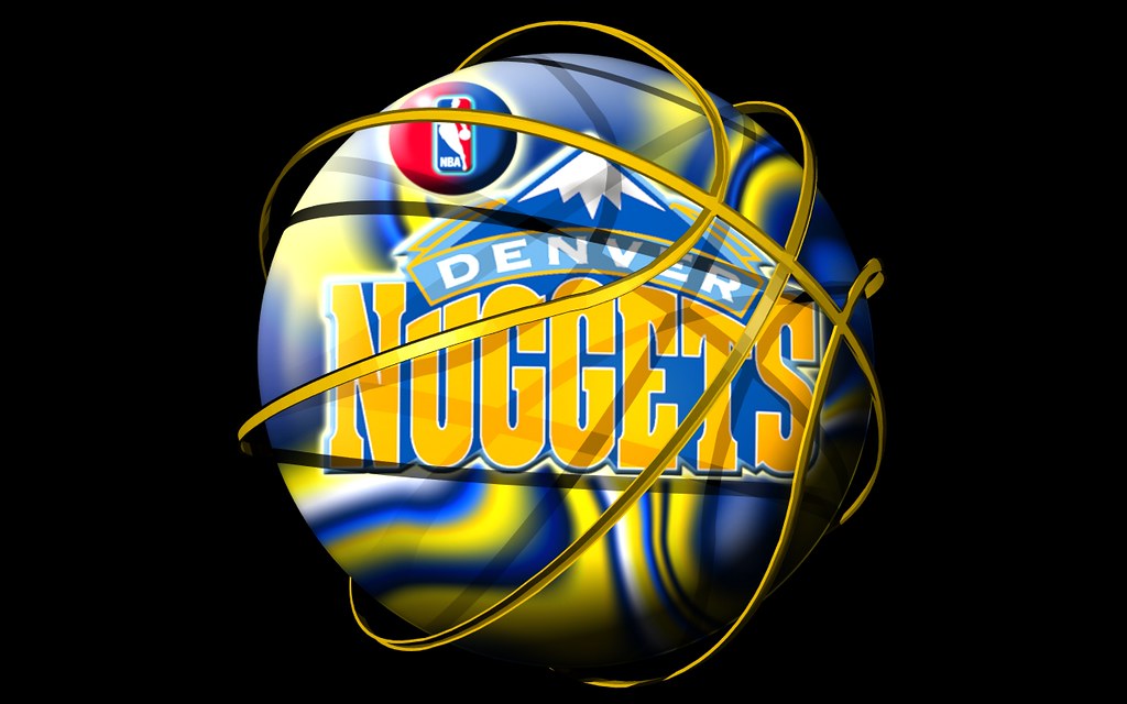 Denver Nuggets NBA logo Wallpaper NBA Basketball Logo Wall… Flickr