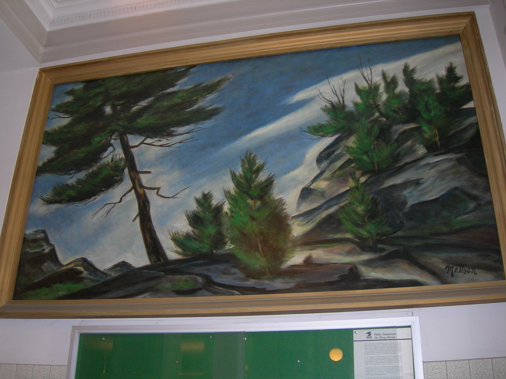 Portland Maine Post Office Mural New Deal mural entitled "… Flickr