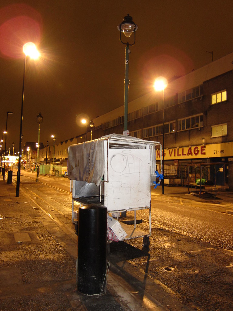 Ridley Road Market 2 Not shown bin of discrded meat gavers Flickr