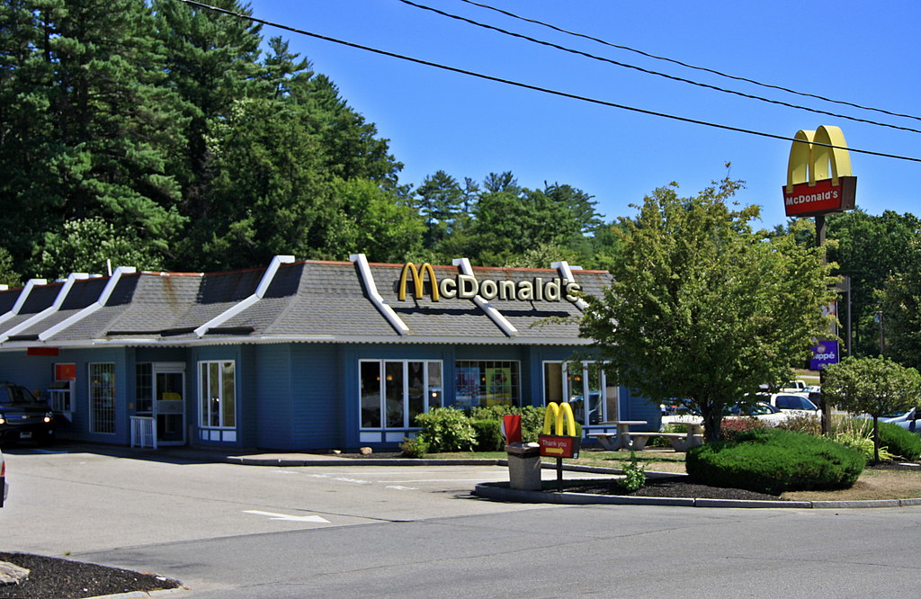 McDonalds in Blue Located in Warner, New Hampshire Robert Magina