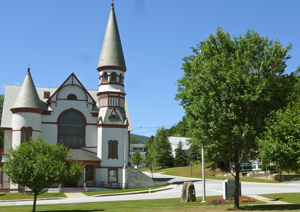 Victorian church in Ludlow, VT Leon Reed Flickr