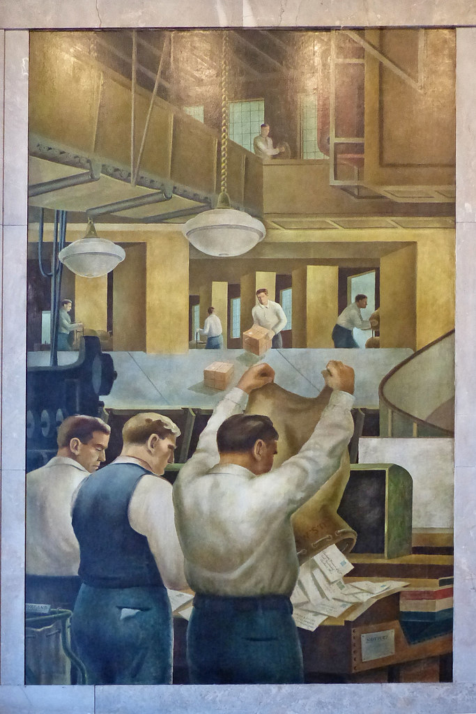 Art Deco USA Cleveland Main Post Office spiderorchid Flickr