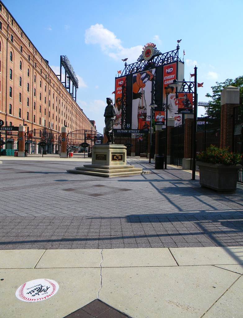 Eutaw Street Entrance to Camden Yards in Baltimore, Maryla… Flickr