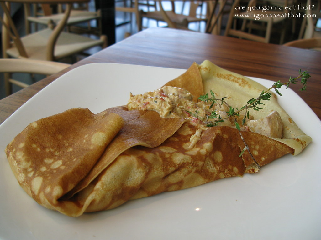 Sunterra Market, Calgary Chicken and artichoke crepe. Deta… Flickr