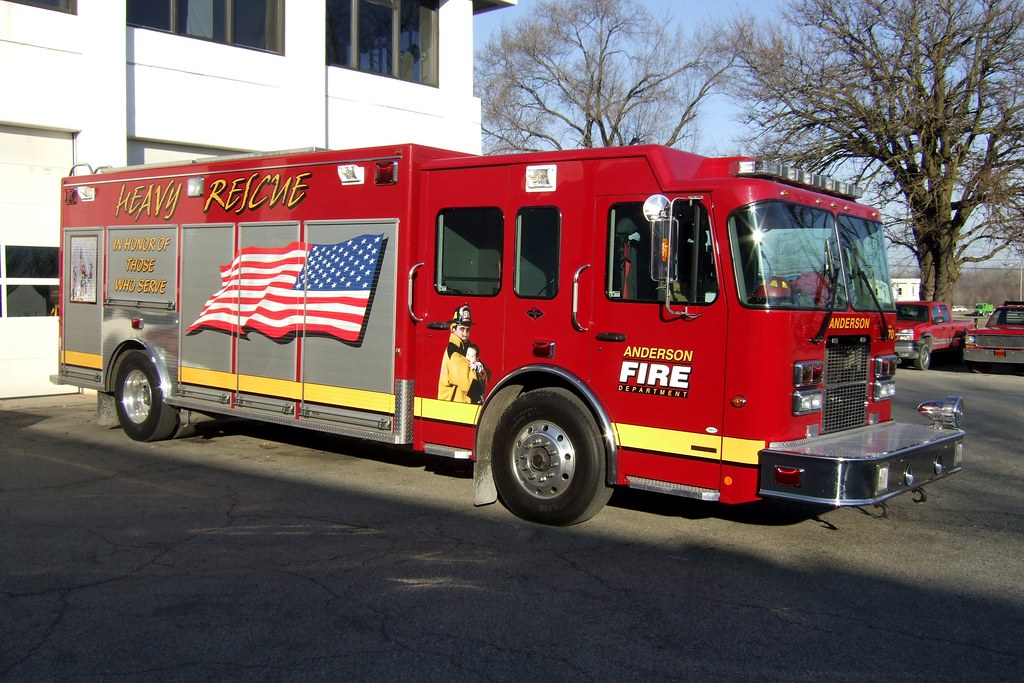 Anderson, Indiana. Rescue 1. Spartan/Lifestar. RJACBclan Flickr