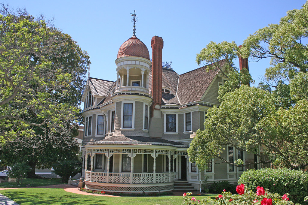 San Diego Bankers Hill Victorian Dome & Porch Flickr