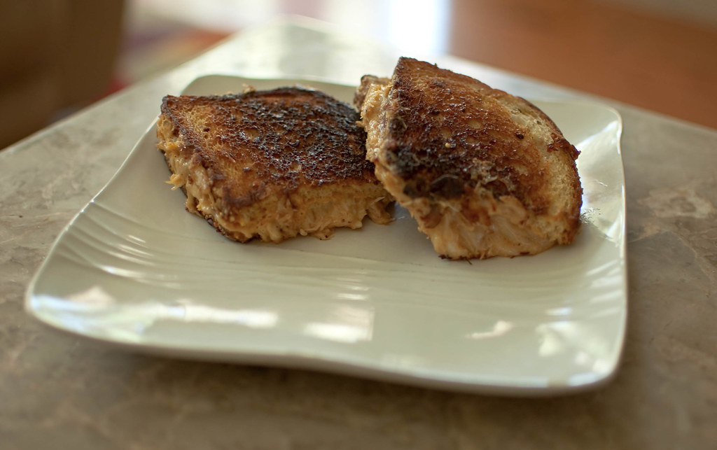 Grilled Crab and Cheese Sandwich Zachary Gonzalez Flickr